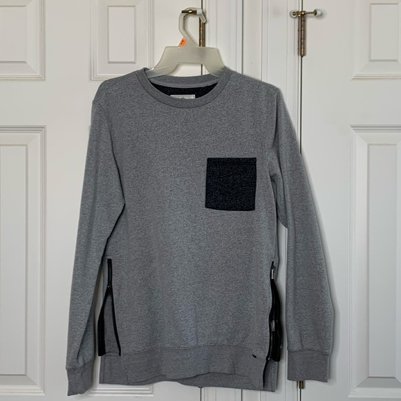 MENS Zumiez On the Byas Crewneck Sweatshirt - Picture 1 of 5